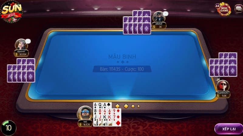 Mậu binh Sunwin: Hướng dẫn chơi bài chi tiết cho người mới 6 Linh hoạt sử dụng các chiến thuật chơi Mậu binh