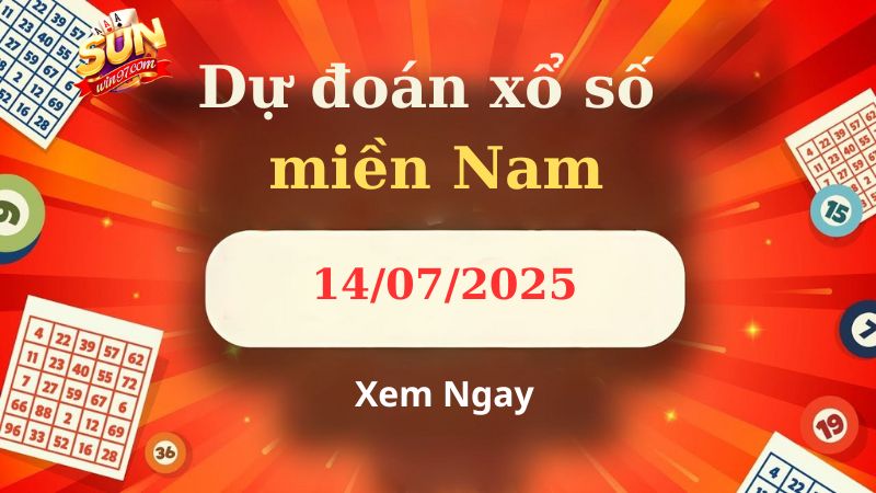 Soi cầu XSMN 14/07/2025 - Dự đoán xổ số miền Nam 14/07